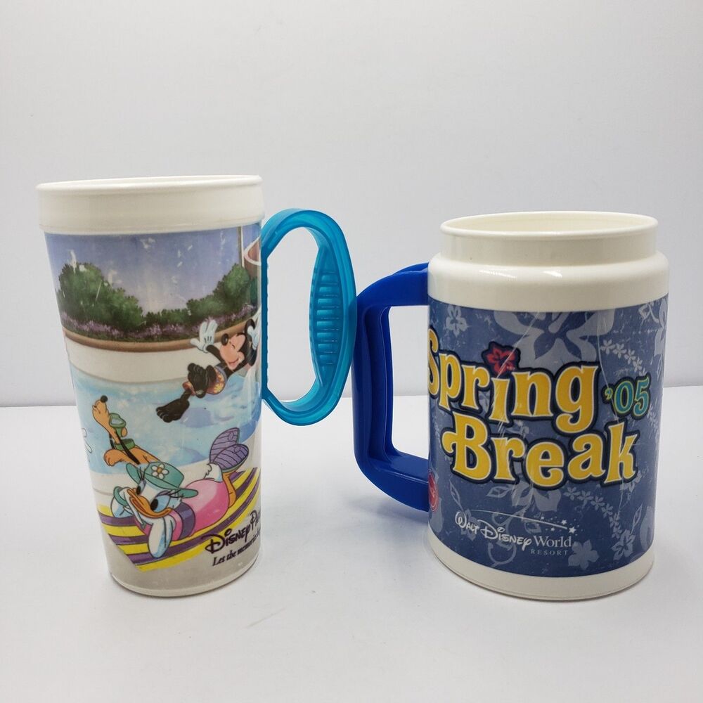 Vintage Disney World Park Resort Cup Mugs